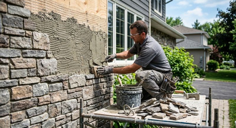 Stone Veneer Installation in Denver, CO